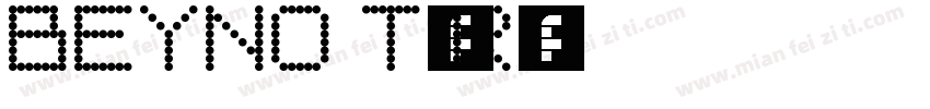 BEYNO Test Regular字体转换